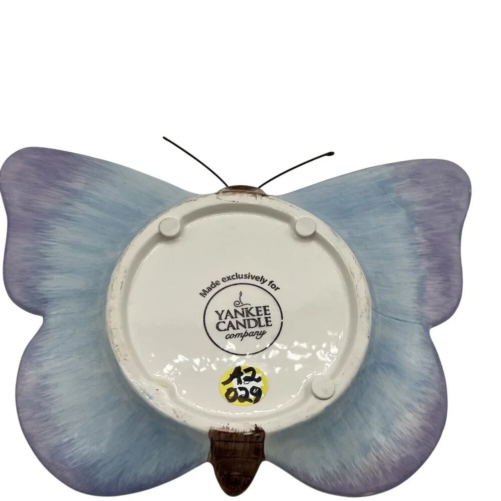 Yankee Candle Butterfly Ceramic Jar Holder 8.5
